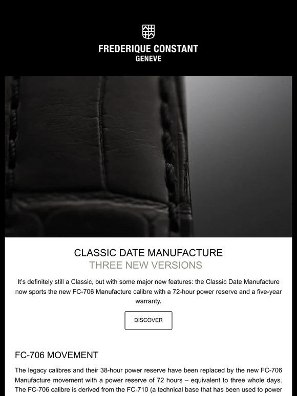 Classic Date Manufacture: Three new steel versions and a brand new Manufacture movement