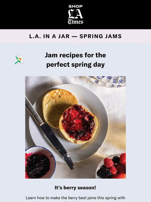 Freshen up with the best spring jams 🍓