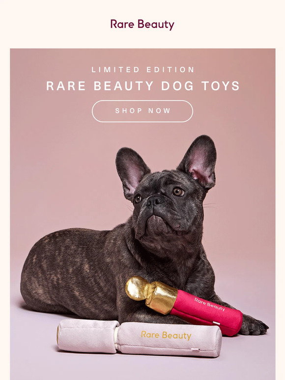 Rare Beauty: NEW | Limited edition dog toys are here! | Milled