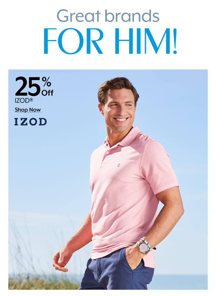 25% Off IZOD