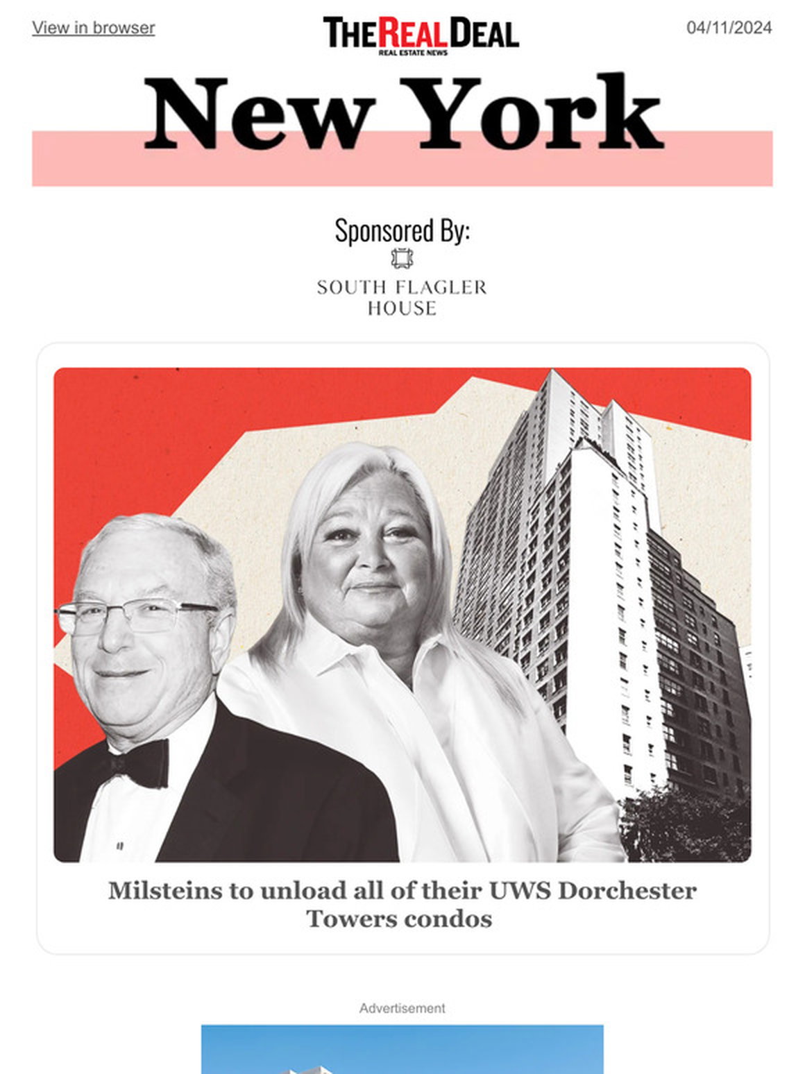 Milsteins selling UWS condo tower; Yitzchok Katz lands $100M for BK projects ... and more