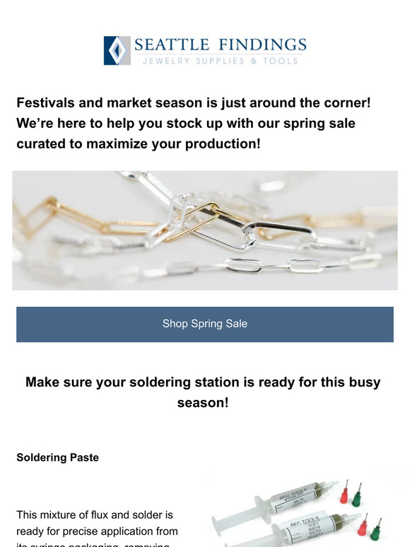 Spring into production with our seasonal sale! 🌻