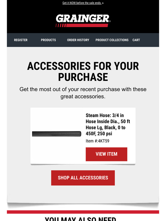Grainger Email Newsletters Shop Sales, Discounts, and Coupon Codes