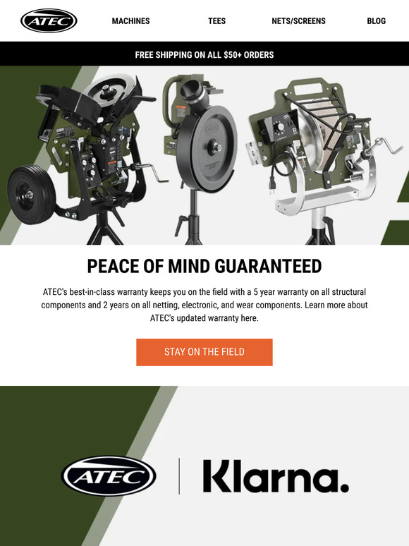 ATEC's Best-In-Class Warranty