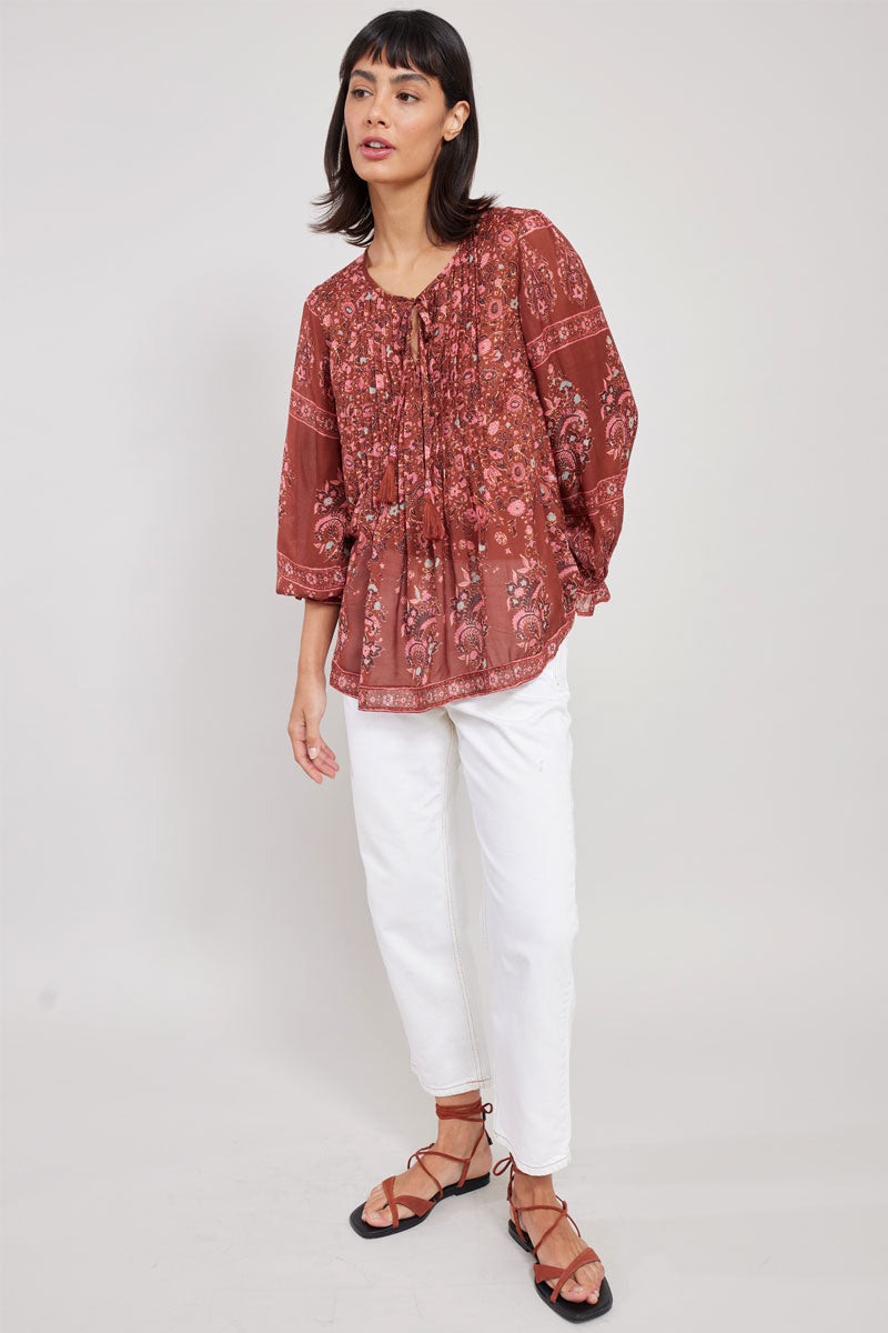 Elaine Floral Blouse