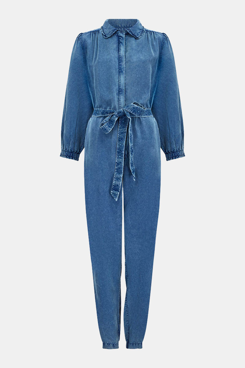 Iona Denim Blue Jumpsuit