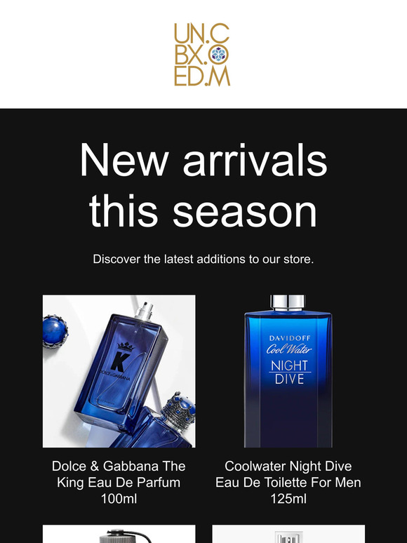 Summer Selection of Perfumes! New Arrivals