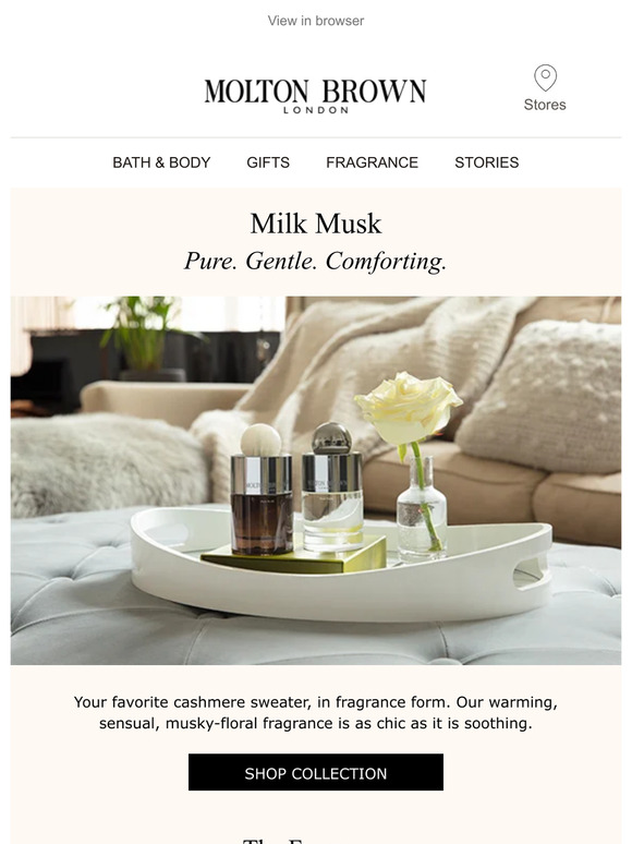 Molton Brown Email Newsletters Shop Sales, Discounts, and Coupon Codes