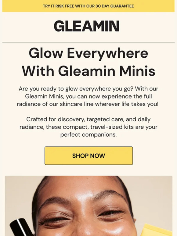✈️ Travel Light & Shine Bright with Gleamin's Minis!
