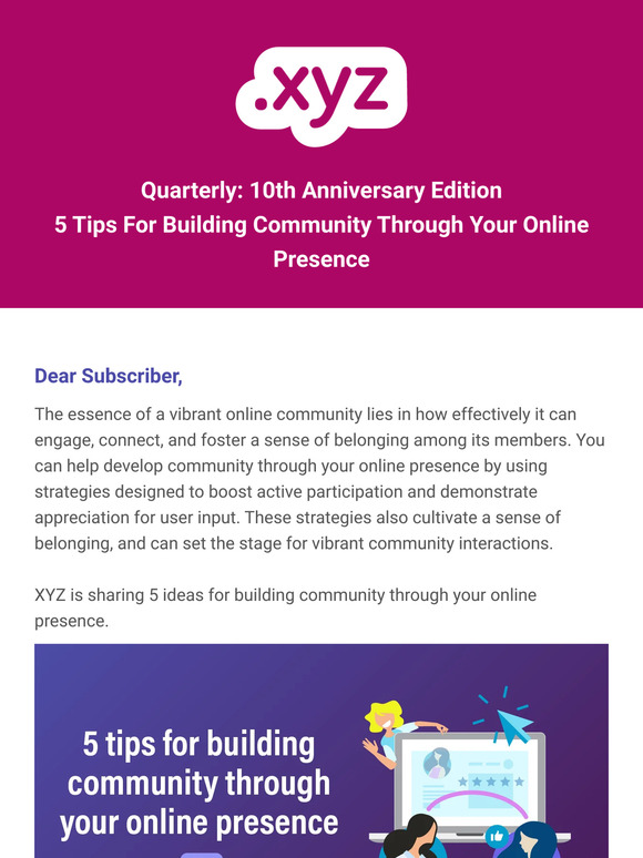 5 tips for building community through your online presence