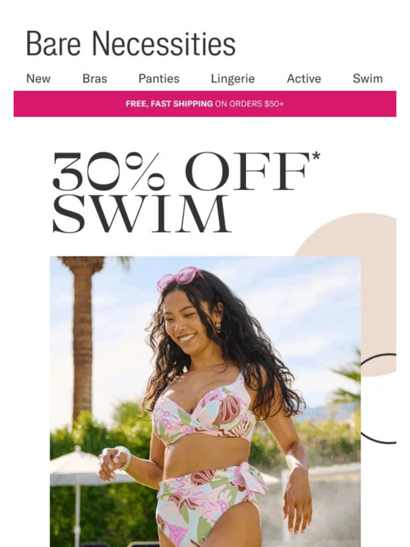 Bare Necessities Email Newsletters Shop Sales, Discounts, and Coupon Codes