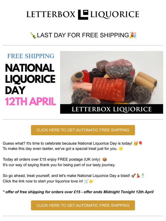 Guess what? It's National Liquorice Day Today!!