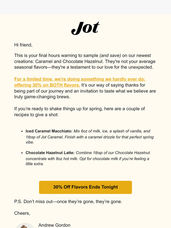 Final Hours to Save