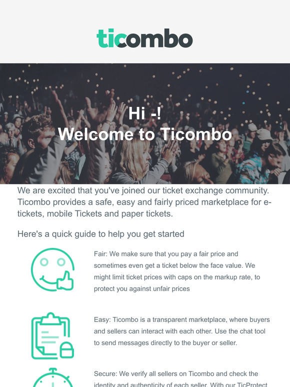 Welcome to Ticombo