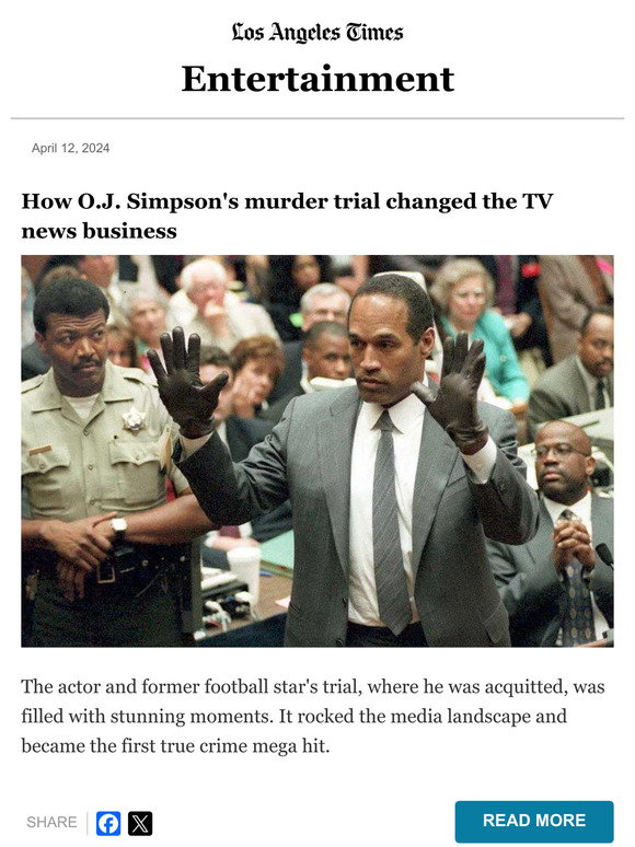How O.J. Simpson’s trial changed TV news