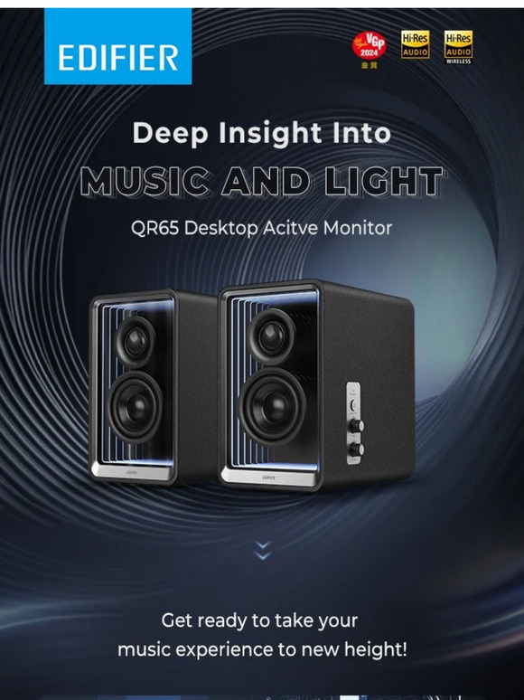 Edifier QR65 Speaker: A Deep Insight Into Music and Light.