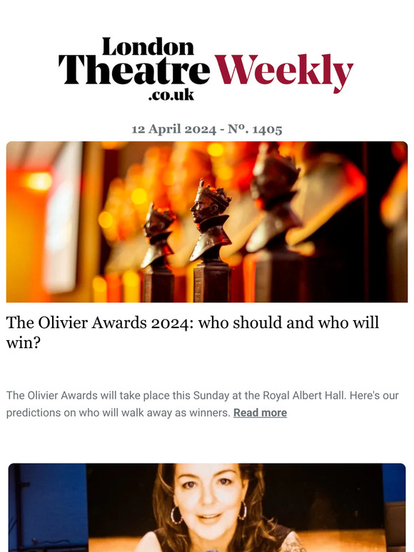 Read our predictions for this year's Olivier Awards