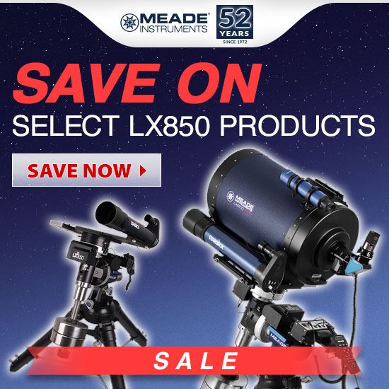 Orion Telescopes: Savings On Meade Lx850 Telescopes And Mounts 