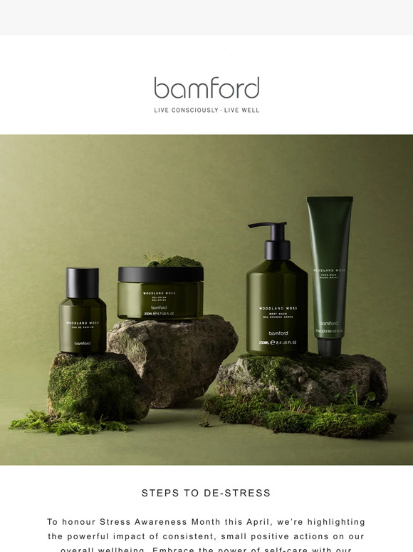 De-stress with nature’s aromas