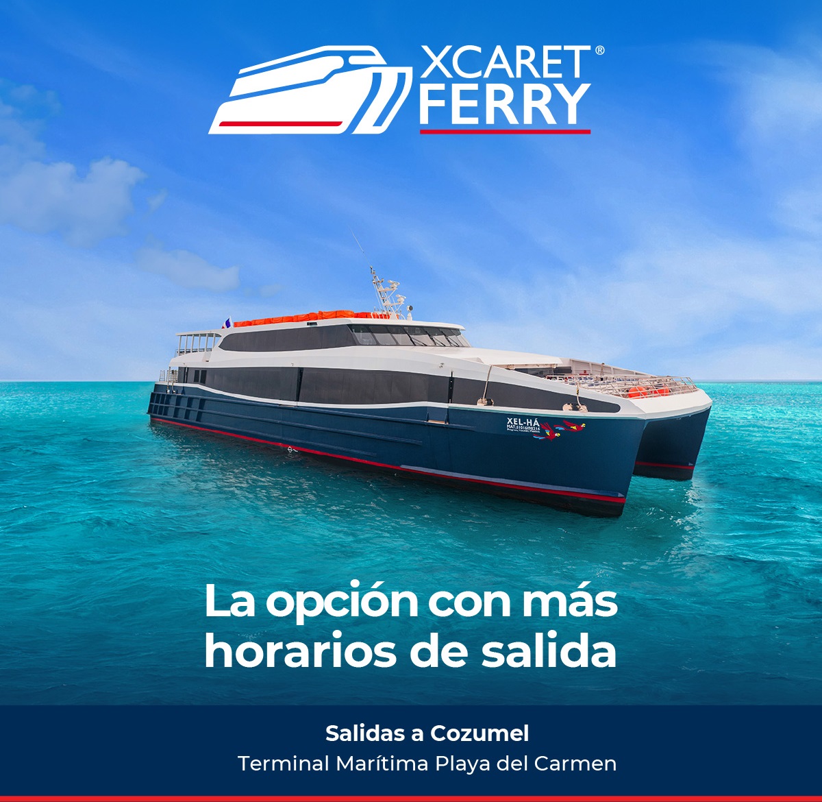 Hotel Xcaret: Descubre Cozumel con Xcaret Ferry durante tu estancia ...