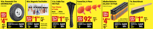 SPRING BLACK FRIDAY SALE FLYER