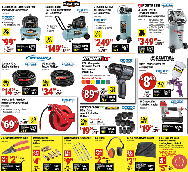 SPRING BLACK FRIDAY SALE FLYER