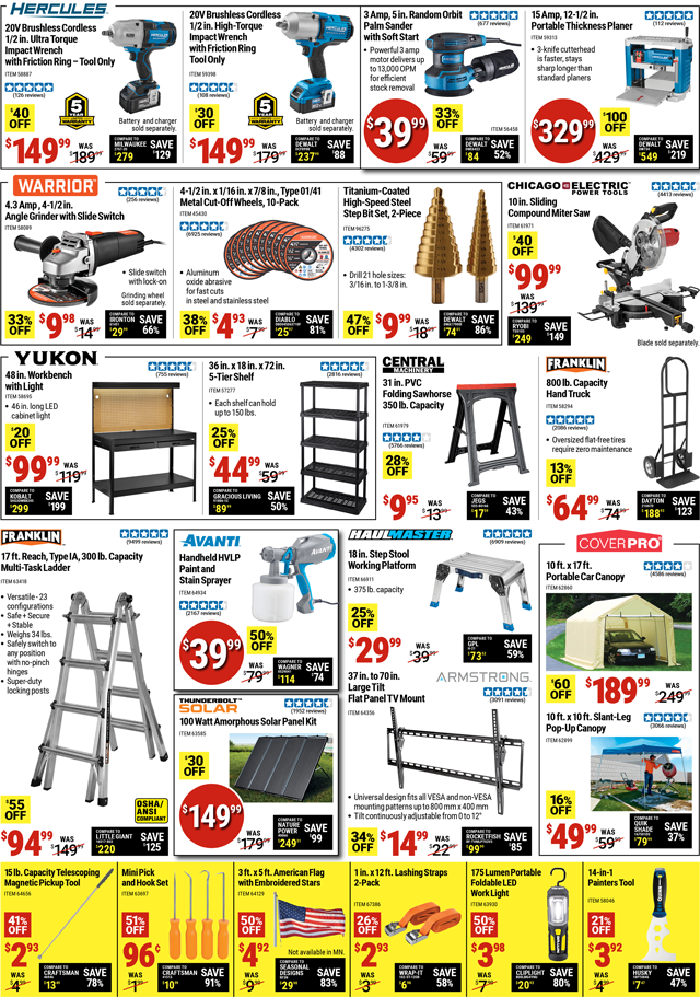 SPRING BLACK FRIDAY SALE FLYER