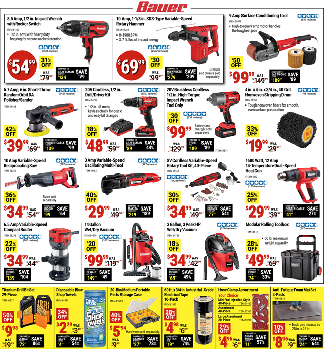 SPRING BLACK FRIDAY SALE FLYER