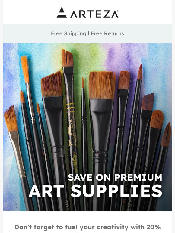 Arteza® Art Supplies Email Newsletters Shop Sales, Discounts, and Coupon Codes
