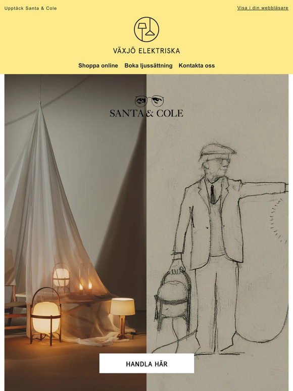Kampanjerbjudande på allt från Santa & Cole