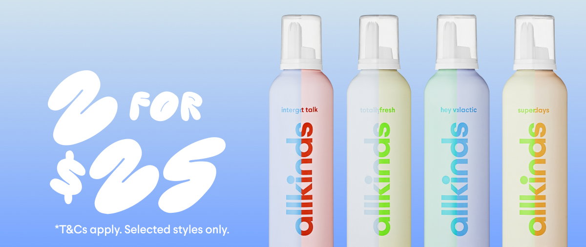 2 for $25 Whipped Shower Foam