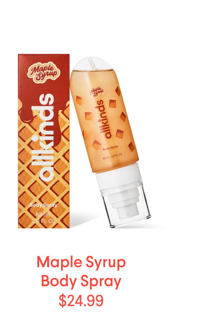 Maple Syrup Body Spray