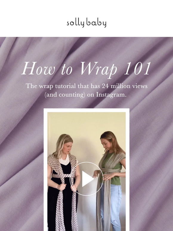 Solly Baby: The tutorial with over 24 million views... 👀 | Milled