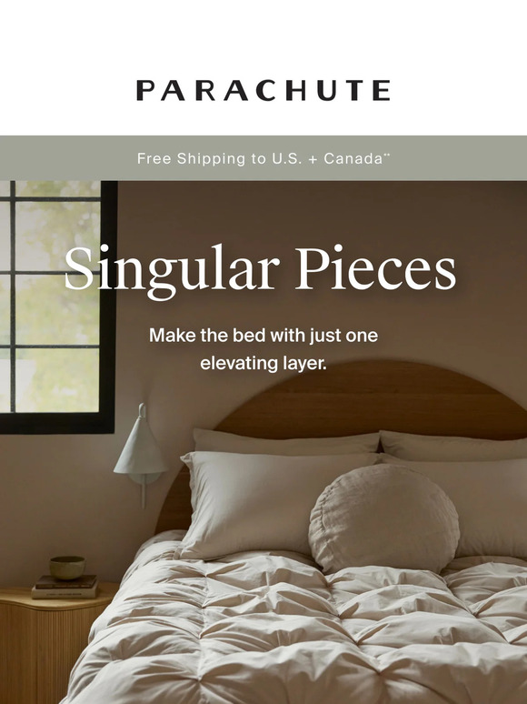 Parachute Email Newsletters Shop Sales, Discounts, and Coupon Codes