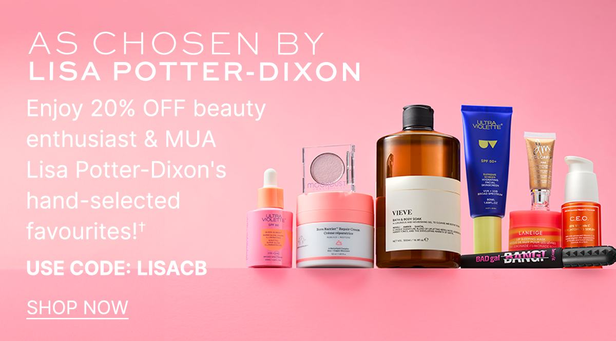 20% OFF LISA POTTER-DIXON'S PICKS