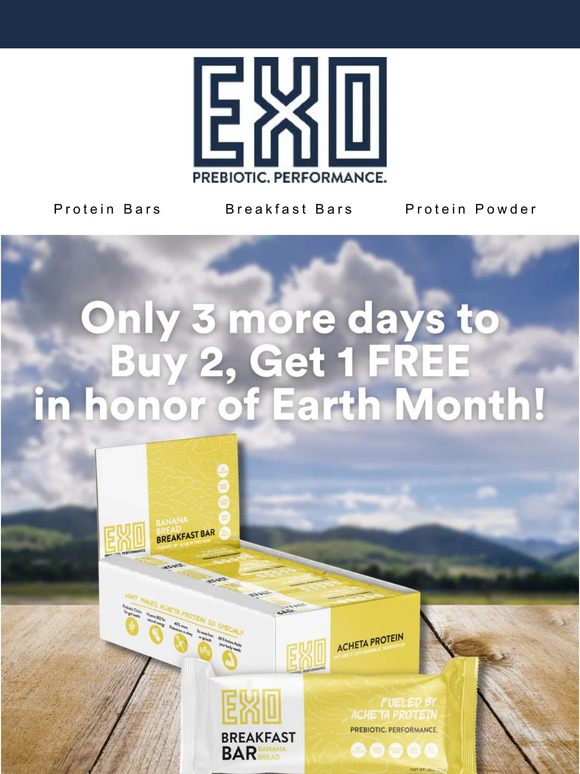 Last Chance for Buy 2, Get 1 FREE