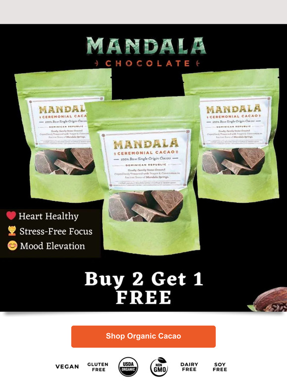 🌟 Offer Ending: Buy 2, Get 1 FREE Ceremonial Cacao! 🍫🌿
