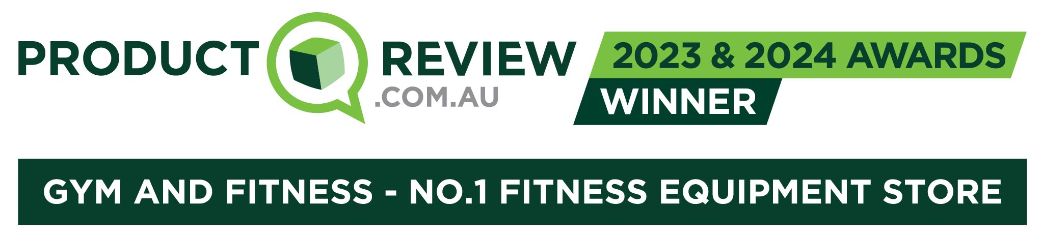 2023 Product Review Awards Winner - No.1 Fitness Equipment Store