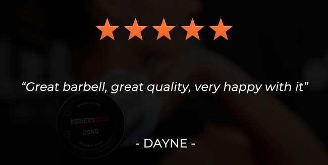 Force USA Pro Series Barbell 20kg | Customer Review