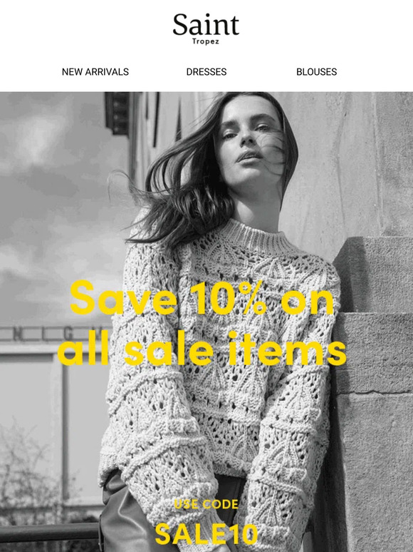 Last chance! Get an extra 10% off EVERYTHING on sale ⌛