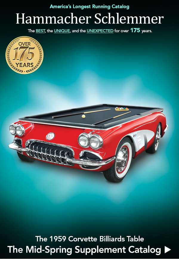 Hammacher Schlemmer The MidSpring Supplement Catalog Is Here! Milled