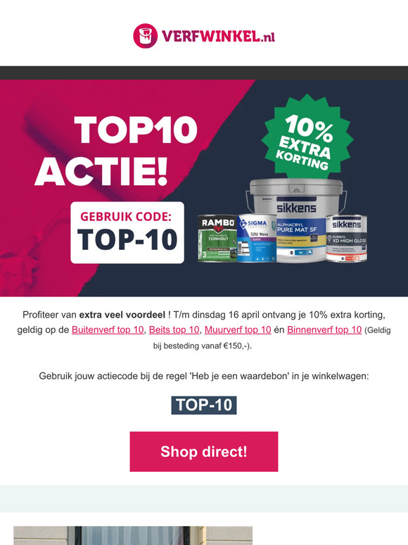 Klussen met korting ?