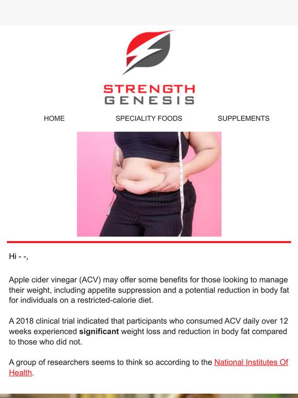 Strength Genesis The Supplement For A Smaller Waist Milled