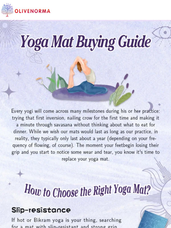 🙌 How to Choose the Right Yoga Mat?