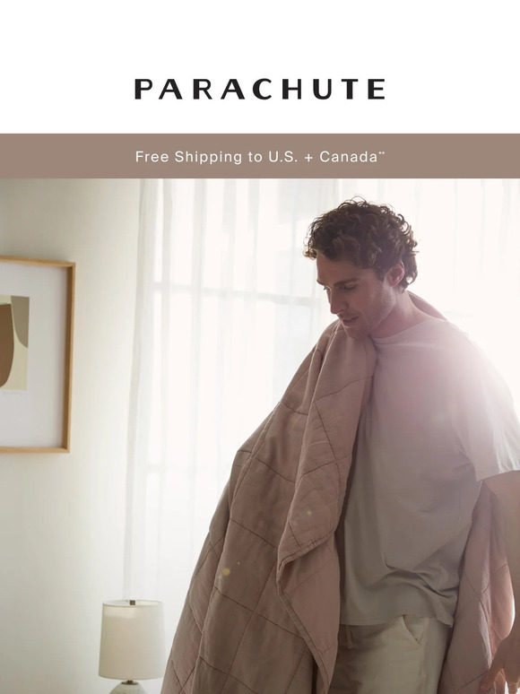 Parachute Email Newsletters Shop Sales, Discounts, and Coupon Codes