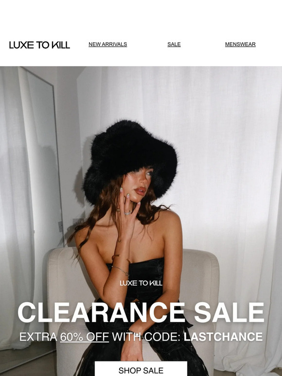 CLEARANCE SALE | UP TO 90% OFF 🔥