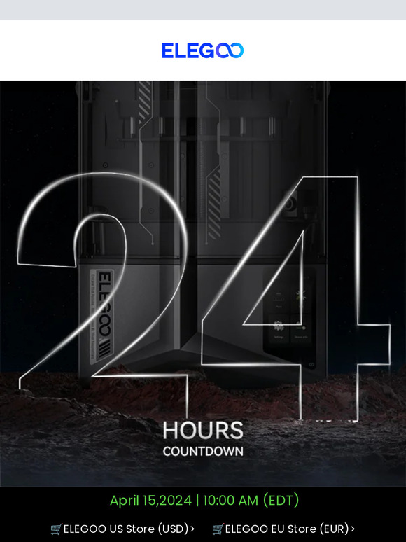 ELEGOO New Release - Countdown 24 Hours!
