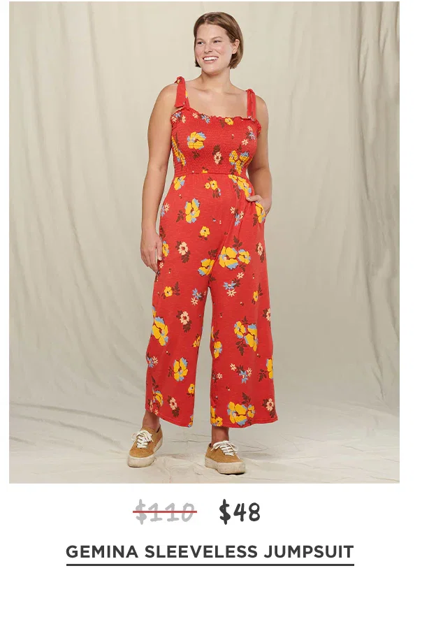 $48 Gemina Sleeveless Jumpsuit