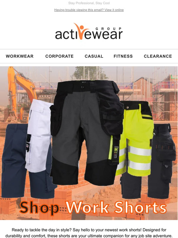 Shop Work Shorts