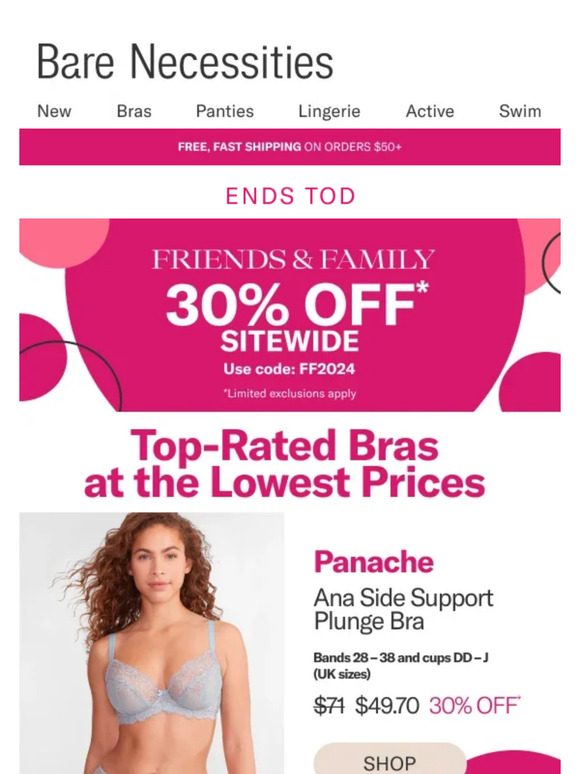 Bare Necessities Email Newsletters Shop Sales, Discounts, and Coupon Codes